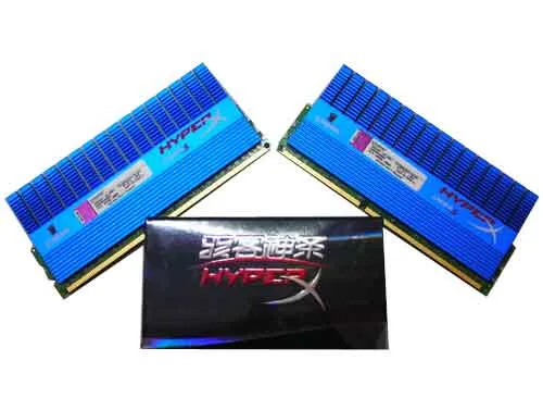 金士顿DDR3 2000 4G骇客神条套装(CL9)