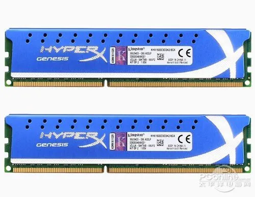 金士顿DDR3 1600 8G骇客神条套装