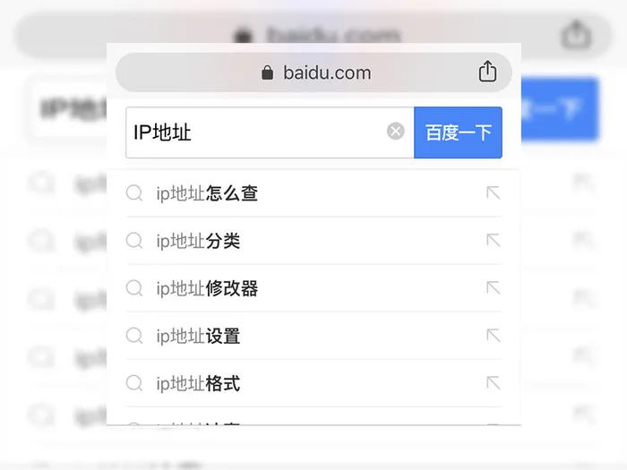 怎么查看手机的ip地址