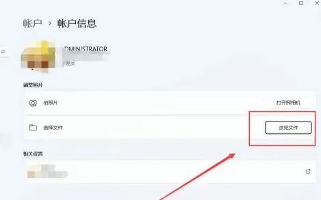 windows11怎么更改账户头像 window