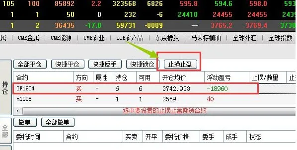 博易大师止损止盈怎么设 博易大师设置止损止盈的操作方法【步骤】