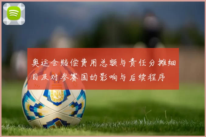 奥运会赔偿费用总额与责任分摊细目及对参赛国的影响与后续程序